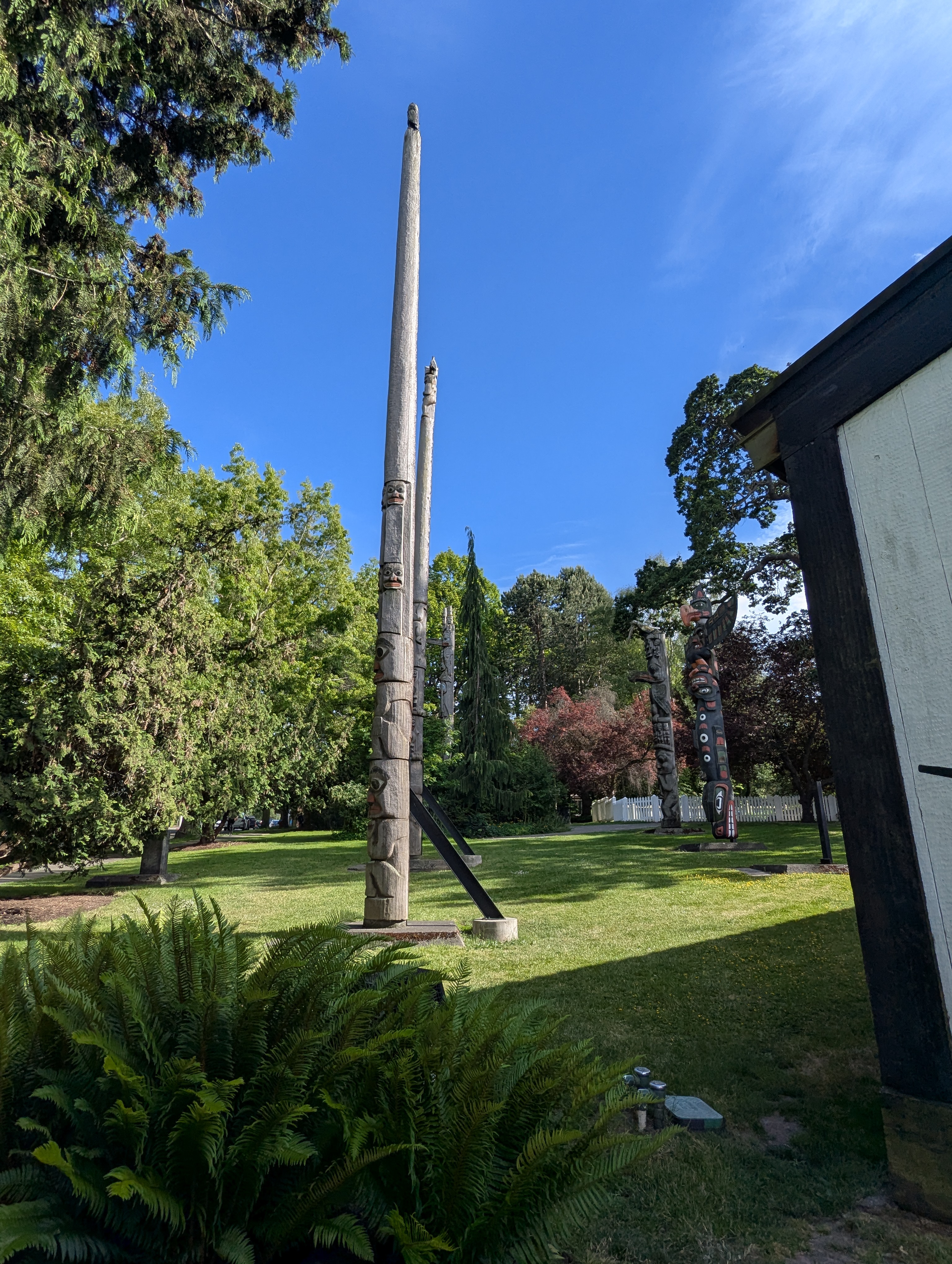 Birthday Trip to Canada, Thunderbird Park, Victoria, Vancouver Island